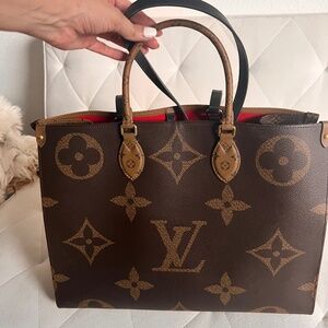 Louis Vuitton OnTheGo GM – Monogram Giant Reverse Canvas